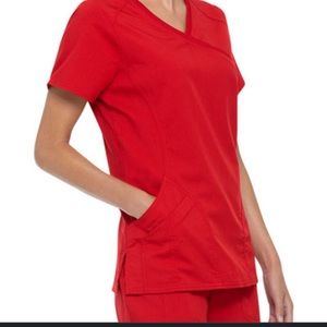 Red scrub set from scrubstar color red size L